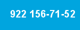 922 156-71-52